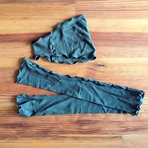 Angelrox matching arm warmers and headband